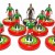 Subbuteo Andrew Table Soccer Cameroon 1990 World Cup Team on WSB Professional bases